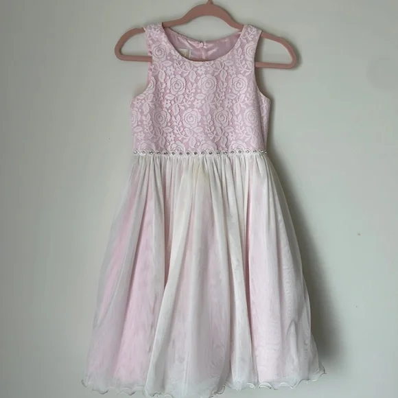 open lace back dress Girls' Special Occasion Dress Purple Princess Dresses for Kids – SD  Dresscode & Fashiontrends main image 1